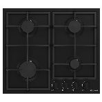 Газовая варочная поверхность Hotpoint HGMT 642 BL, независимая, черный, фото 1