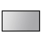 Экран для проектора S'OK SCFRV-298x168G 135' 16:9 на бархатной раме, High Contrast Gray, черная рама, фото 1