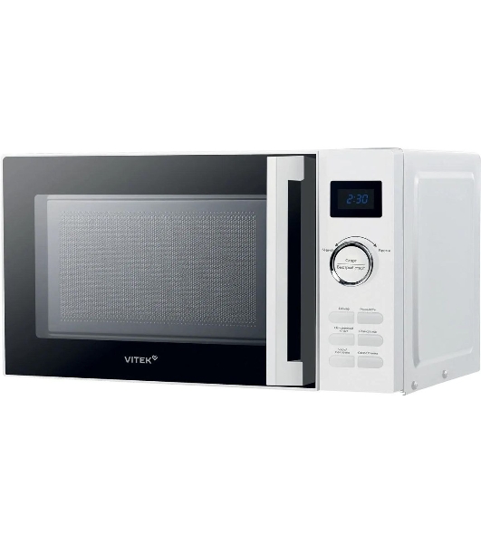 Микроволновая печь Vitek VT-MW1525 белый, 25 л, 900 Вт, переключатели - кнопки, поворотный механизм