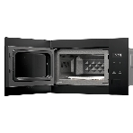 Встраиваемая микроволновая печь MONSHER MMH 1115 Noir, High-Tech, 15 л, мощность 600 Вт, 5 уровней мощности, размораживание, сенсорное управление, черный, фото4
