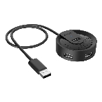 Разветвитель USB 2.0 A4Tech HUB-20 4порт. черный, фото4