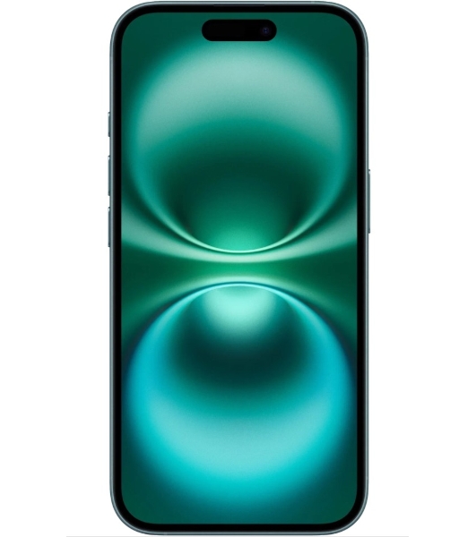 Смартфон Apple iPhone 16 A3287, 8/128Gb, бирюзовый