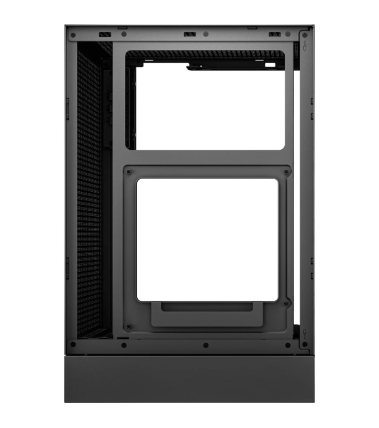 Компьютерный корпус Deepcool CH170 DIGITAL черный без БП mini-ITX 1x120мм 1xUSB 2.0 1xUSB 3.0 audio bott PSU