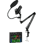 Микрофон проводной Оклик SM-600G 2.5м черный, фото11