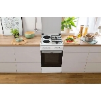 Плита комбинированная Gorenje GK5A12WG белый, конфорок 2 газовых и 2 электрических, духовка 68 л, 50 см x 85 см x 59.4 см, фото2