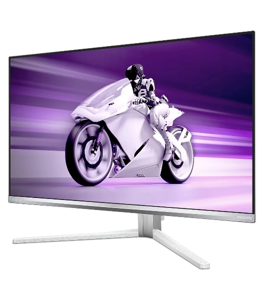 Монитор 27' Philips Evnia 27M2N8800 QD-OLED 3840x2160, 240 Гц, 0.03 мс, 16:9, 1000 кд/м², 2xHDMI 2.1, DP 2.1, USB Hub (2x USB), 3.5 Jack, DisplayHDR True Black 400, FreeSync Premium Pro, динамики (2x5 Вт), белый