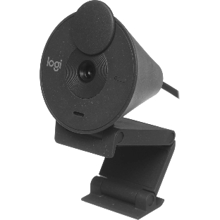 Веб-камера Logitech Brio 300 1920x1080, 30 кадр/с, USB Type-C, микрофон (шумоподавление), автоматическая фокусировка, автоосвещение, универсальное крепление