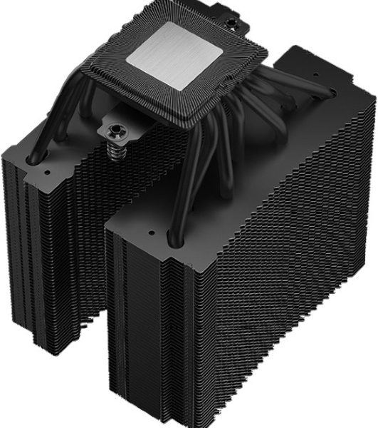 Кулер для процессора DEEPCOOL ASSASSIN IV VC VISION черный, 120 мм, алюминий/медь, 1800 об/мин, 29.3 дБ, 4 pin, 300 Вт, 172 мм