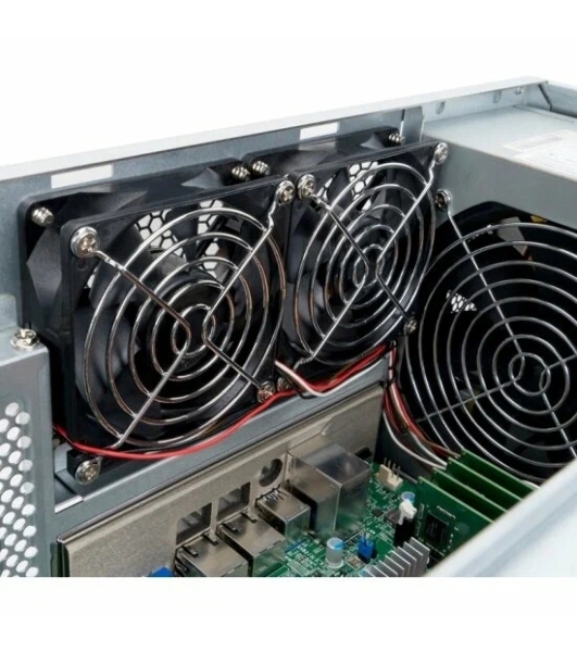 Компьютерный корпус InWin IW-R400-01N/USB3.0*2/Rear fan 8025мм 4200RPM*2/Front fan 8025мм 4200RPM*2/Front door/Air filter for front door