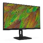 Монитор 27' Philips 27B1U3900/00 IPS 3840x2160, 60 Гц, 4 мс, 16:9, 350 кд/м², HDMI 2.0, DP 1.4, USB-C (90 Вт), USB Hub (3x USB 3.2), 3.5 Jack, Ethernet, HDR10, Adaptive-Sync, динамики (2x2 Вт), черный, фото2