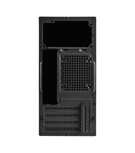 Компьютерный корпус Minitower ExeGate BAA-308MUC-AA500 (mATX, БП AA500 с вент. 8см, 1хUSB+1хUSB 3.0+1хTypeC, HD Audio, черный)