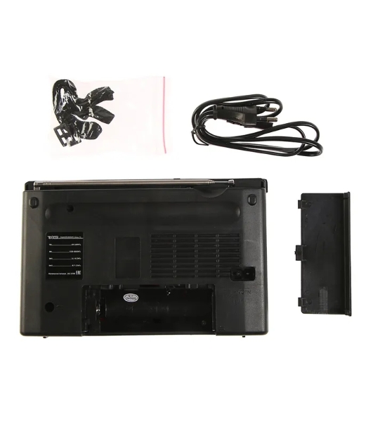Радиоприемник ЭФИР 12 FM 64-108МГц, бат. 2*R20, 220V