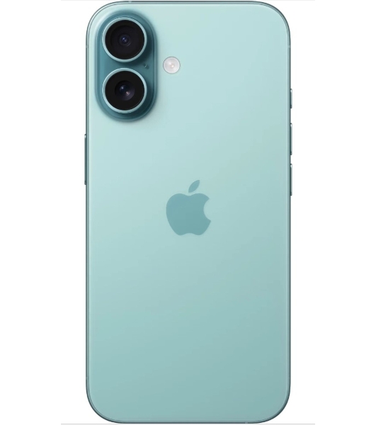 Смартфон Apple iPhone 16 A3287, 8/128Gb, бирюзовый