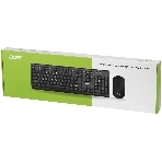Комплект клавиатура+мышь Acer OKR120 беспроводной, USB, 1600 DPI, чёрный, фото14