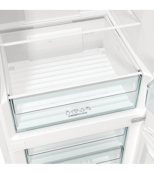 Холодильник Gorenje NRK619EEW4 белый двухкамерный 203/99л морозилка снизу, No Frost