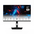 Монитор 27' ABR MS27GQ2K-i1 IPS 2560x1440, 165 Гц, 1 мс, 16:9, 300 кд/м², 2xHDMI, DP, 3.5 Jack, USB 2.0, динамики, черный, фото 1