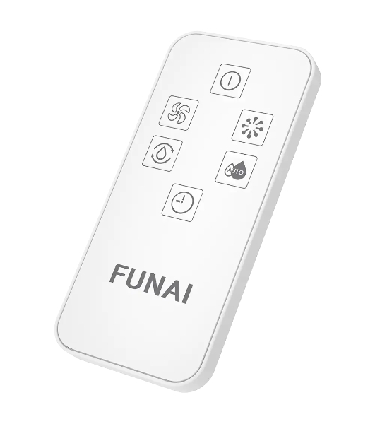 Увлажнитель воздуха Funai Minamoto USH-MNE450/4.0(WT) белый, 45 м², 4 л, ультразвуковой, гигростат, ионизация, ароматизация, управление по Wi-Fi, пульт ДУ