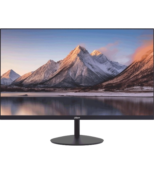 Монитор 23.8' Dahua DHI-LM24-A200Y VA 1920x1080, 100 Гц, 10 мс, 16:9, 250 кд/м², HDMI 1.4, VGA, 3.5 Jack, черный