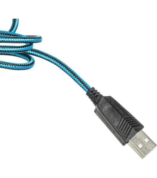 Гарнитура Sven AP-U980MV синий-чёрный, проводная, USB