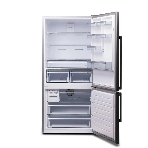 Холодильник Sharp SJ653GHXI52R серебристый двухкамерный 400/164 л морозилка снизу, No Frost, фото8