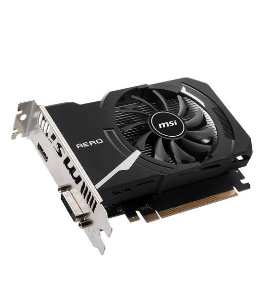 Видеокарта MSI GT 1030 AERO ITX 4GD4 OC Nvidia GT 1030 4Gb, DDR4, PCI-E 3.0, HDMIx1 DVIx1 HDCP