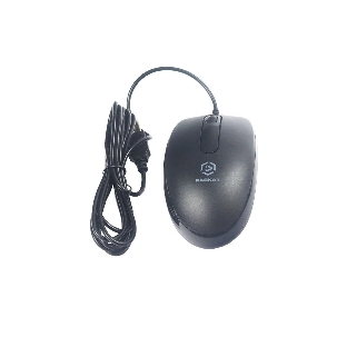 Мышь проводная Raskat M015 черный, 1000 dpi, USB, кнопки - 3
