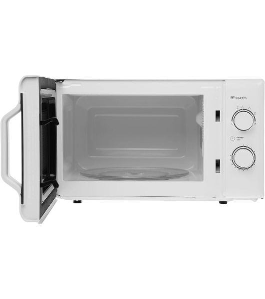 Микроволновая печь Hyundai HYM-M2051 белый, 20 л, 700 Вт, переключатели - поворотный механизм