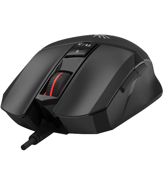 Мышь проводная A4Tech Bloody W65 Max Mini черный, 12000 dpi, USB, кнопки - 9