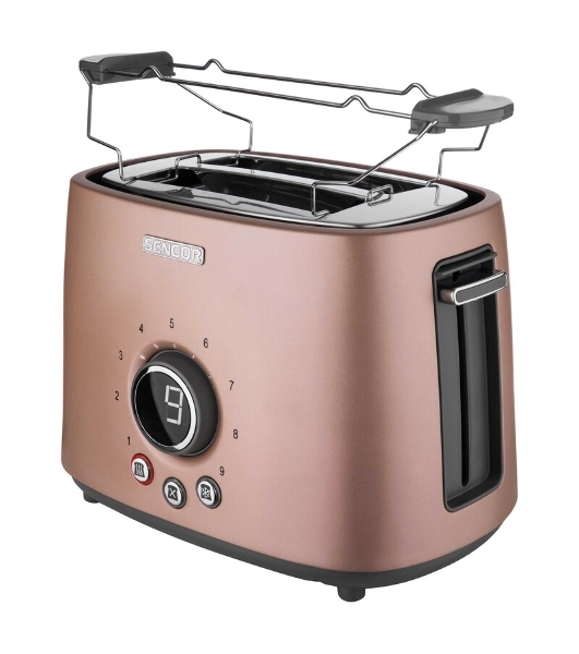 Тостер Sencor STS 6055RS розовый, 1000 Вт, 2 слота