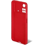 Чехол (клип-кейс) DF poCase-03 для Poco M4 Pro (4G) красный, фото2