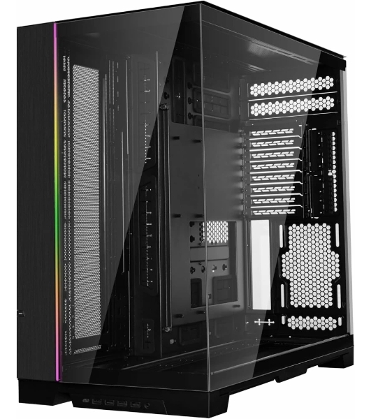 Компьютерный корпус LIAN LI O11 Dynamic EVO XL Black, Large Case: EATX(under 280mm)/ATX/MICRO-ATX/MINI-ITX, 4xUSB 3.0, 1xUSB Type-C, 1xAudio, Included Fans: none