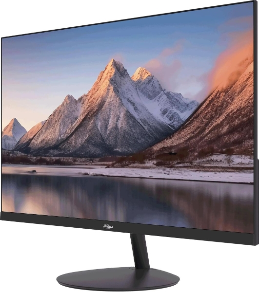 Монитор 23.8' Dahua DHI-LM24-A200Y VA 1920x1080, 100 Гц, 10 мс, 16:9, 250 кд/м², HDMI 1.4, VGA, 3.5 Jack, черный