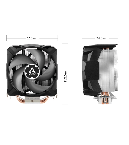 Кулер Arctic Freezer 7 X CO 1200/1150-56, Ryzen (AM4) RET (ACFRE00085A)