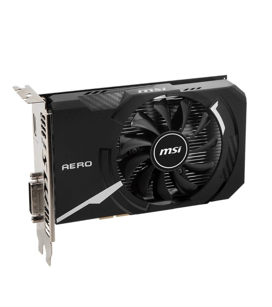 Видеокарта MSI GT 1030 AERO ITX 4GD4 OC Nvidia GT 1030 4Gb, DDR4, PCI-E 3.0, HDMIx1 DVIx1 HDCP