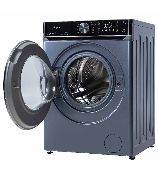 Стиральная машина Бирюса WM-SC914/15 W перламутровый синий, загрузка фронтальная 9 кг, 1400 об/мин, класс А+++
