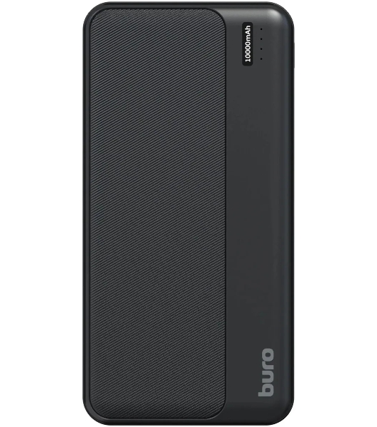 Портативный аккумулятор Buro BPF10A 10000mAh QC3.0/PD3.0 22.5W 2.1A 2xUSB-A/USB-C черный