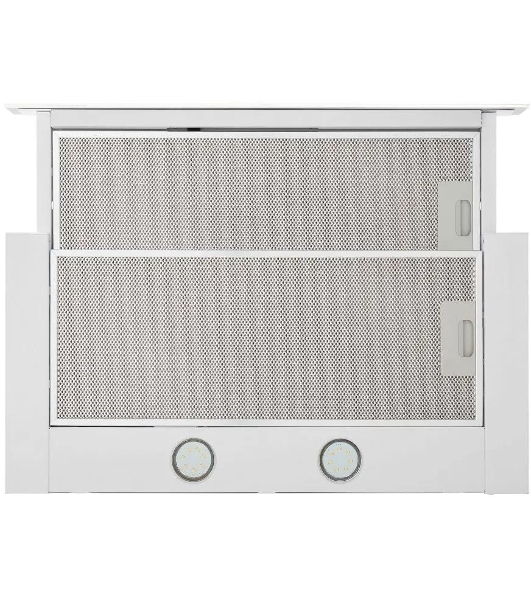 Вытяжка встраиваемая Maunfeld Ouse Touch Glass 60 белый, 60 см, 750 куб. м/ч, 48 дБ