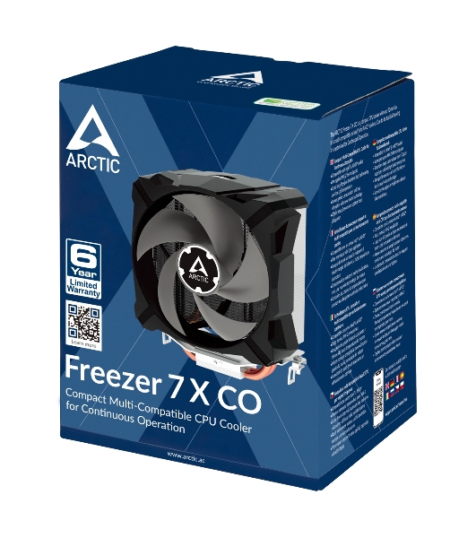 Кулер Arctic Freezer 7 X CO 1200/1150-56, Ryzen (AM4) RET (ACFRE00085A)