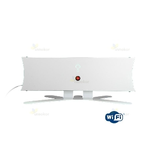 Бактерицидный рециркулятор Поток М45 РУ М45 Wi-Fi белый, 80 м², 190 м³/ч, 6 безозоновых УФ-ламп, сменный фильтр M5, управление со смартфона