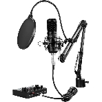 Микрофон проводной Оклик SM-600G 2.5м черный, фото15
