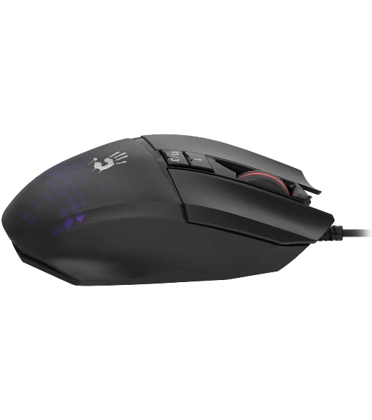 Мышь проводная A4Tech Bloody W65 Max Mini черный, 12000 dpi, USB, кнопки - 9