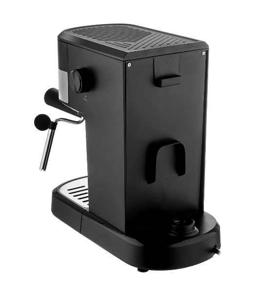 Кофеварка рожковая BRAYER BR1112 черный, исп. кофе - молотый, 1.2 л, 1100 Вт, 20 бар
