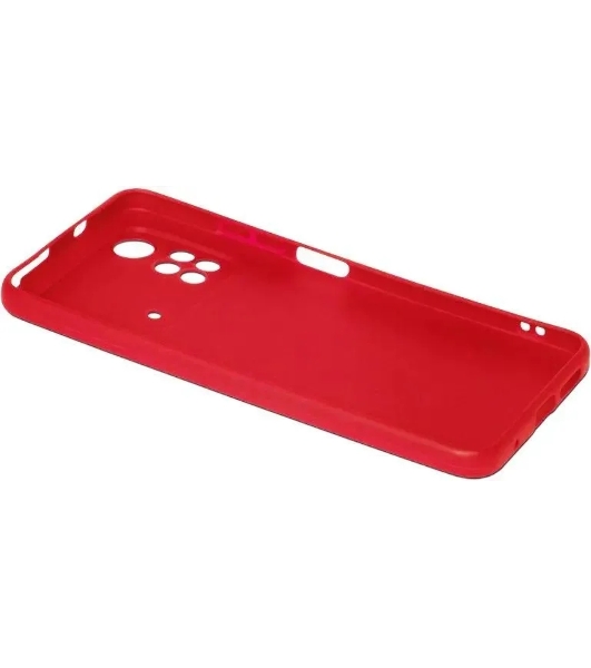 Чехол (клип-кейс) DF poCase-03 для Poco M4 Pro (4G) красный