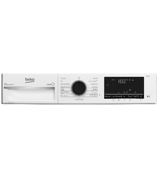 Стиральная машина Beko B3WFR572WC белая, загрузка фронтальная 7кг, 1200 об/мин., класс: A