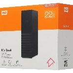 Внешний HDD Western Digital My Book WDBBGB0220HBK, 22TB, USB 3.2 Gen 1 Type-A, 5400 rpm, черный, фото5