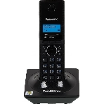 Телефон беспроводной (DECT) Panasonic KX-TG1711RUB черный АОН, Caller ID,12 мелодий звонка,подсветка дисплея,поиск трубки, фото 1