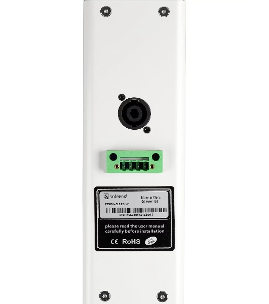 Звуковая колонна Intrend ITSPK-CL925-W пассивная, 9x2.5', 4 Ом (220 Вт RMS), SPL 114dB, 95Hz-20kHz, 120°x20° (HхV), вес 4.4кг, белый, крепление в комплекте, (цена за 1шт., в упаковке 2 шт.)