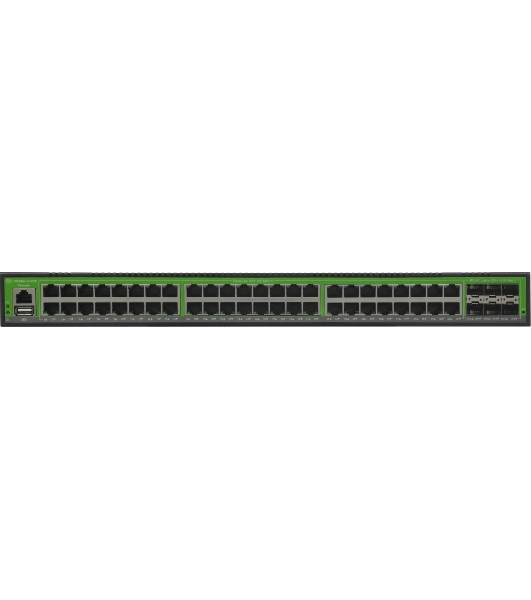 Коммутатор Digma DSP848G-6S+R700, 48×1 Гбит/с + 6×10 Гбит/с SFP+, управляемый