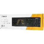 Клавиатура проводная A4Tech KKS-3, USB, черный, фото2