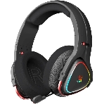 Гарнитура Bloody MR710 чёрный, беспроводная + проводная, Bluetooth, до 44 ч, подсветка, фото 1